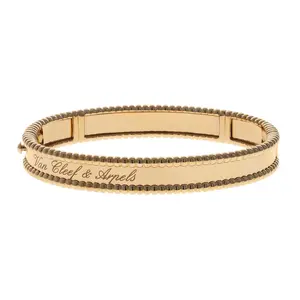 Pre-owned Van Cleef & Arpels Perlee Bangle Bracelet