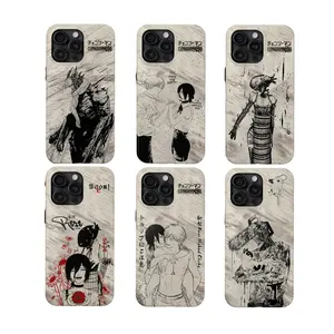 Denji Reze Chainsaw Man Anime Phone Case For iPhone 17 Promax 16 15 14 13 12 11 Plus Pro Max 17Air and Samsung S26 S25 S24 S23 S22 S21 FE Plus Ultra - Anti Drop Full Perfect Aesthetic Printed Soft TPU Case