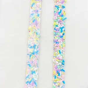 One Meter Long Olive Rhinestone Self-Adhesive Strip, DIY Clothing Shoe Hat Bag Decoration, Self-Stick Decorative Tape, Accessories