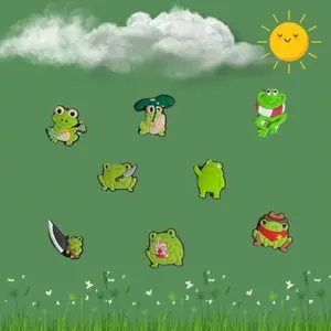 Frog Croc Charm Shoe Footwear Cute Comfort Decor