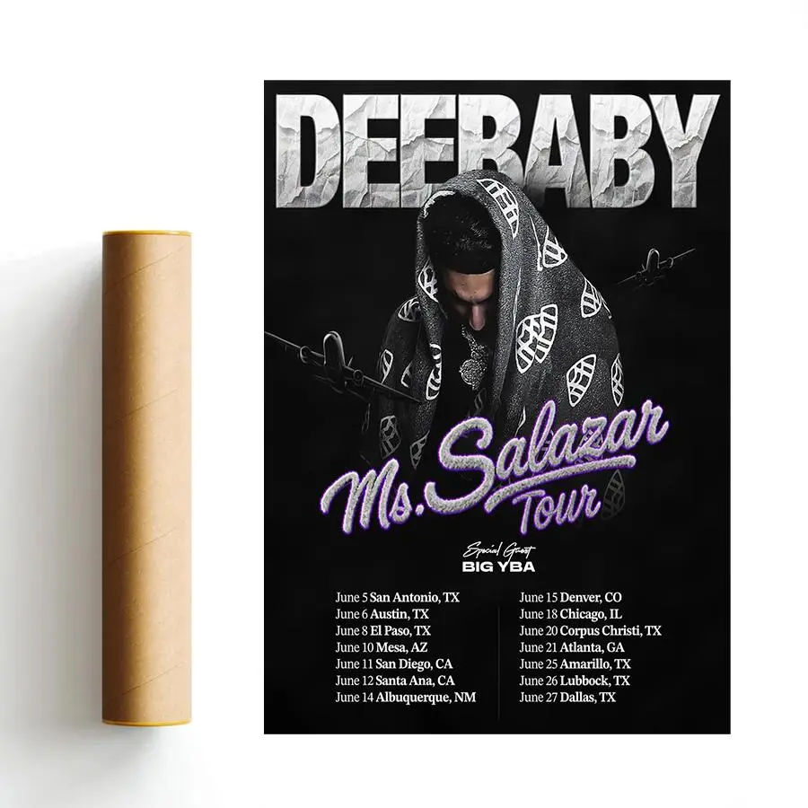 DeeBaby Music Poster – Collector Wall Art for Dedicated Fans Must Have Fan Collection Wall Art