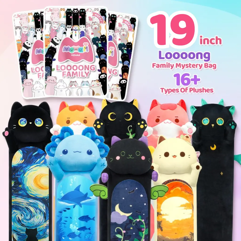 MeWaii Mystery Bag Plush Toys, 7 Inch Kawaii Stuffed Animals, Surprise Plush Gift for Kids & Adults, Perfect for Halloween, Christmas, Birthday MeWaii Mystery Bag Plush Toys, 7 Inch Kawaii Stuffed Animals, Surprise Plush Gift for Kids & Adults, Perfect for Halloween, Christmas, Birthday