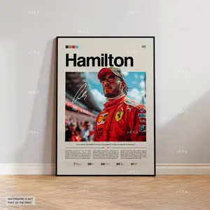 Lewis Hamilton - Scuderia Ferrari poster