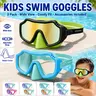 [BackToSchool] Vvinca 2 Pack Kids Swim Goggles with Nose Cover for 3-15,Kids,Youth,UV Protection Anti-Fog Shatterproof Waterproof Diving Mask for Boys and Girls - Safety anti-uv swimming goggles swim glass anti-fog for Lake,Beach, Summer Party, Swim Glass
