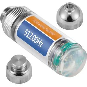 【DealsForYouDays】VEVOR 512HZ Sonde 8/5\" and 1/4-20\" Connectors Rigid Drain Locator for Locating & Detecting Small Sewer & Pipelines, Silver