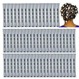 Perm Rods,60 pcs Hair Rollers for Natural Hair Long Short Styling Tool Curlers Small Size