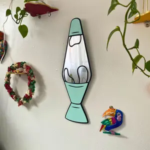 Mint Lava Lamp Mirror