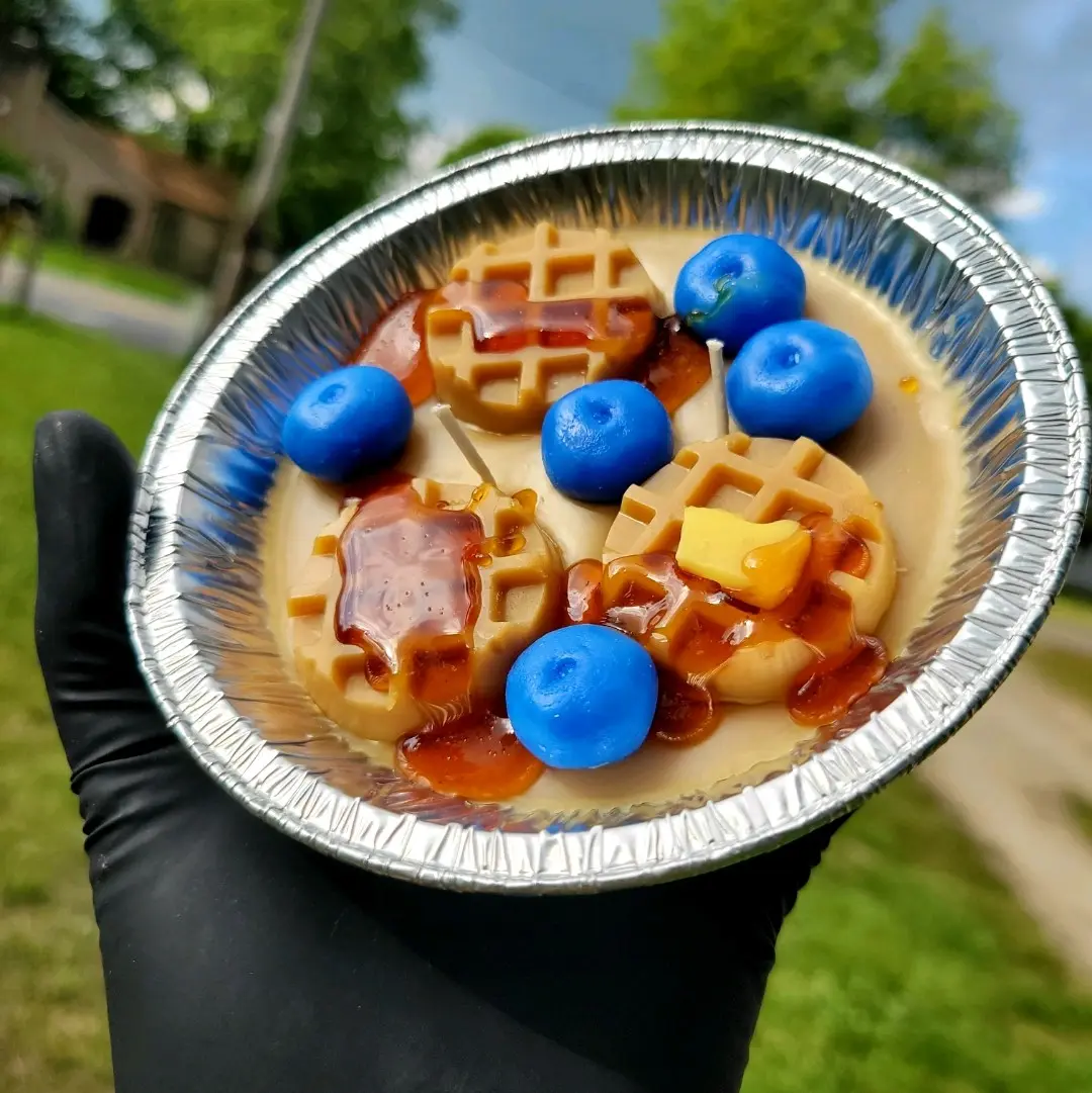Blueberry Waffle Candle Blueberry Waffle Candle