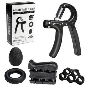 5-Level Adjustable Hand Grip Strengthener | Build Forearm Strength from Rehabilitation to Peak Performance | For Rock Climbing, Gym, Piano & Therapy