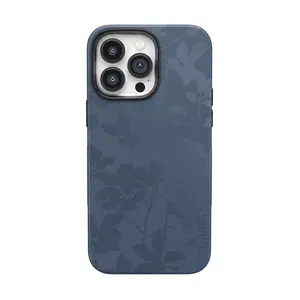 Casely iPhone 14 Pro Max Case | Moody Monochrome | Twilight Flora | Bold Protective Design | Compatible with MagSafe