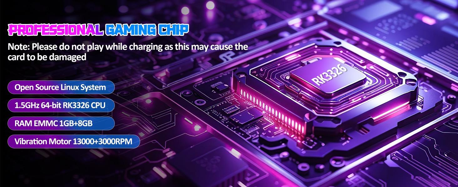 XF40V Retro Handheld Game Console with 2*Detachable Long Joysticks, 4.0-Inch HD IPS Screen Retro Gaming Console, Preloaded Classic Games with Multiple Emulator, Pocket Video Gaming