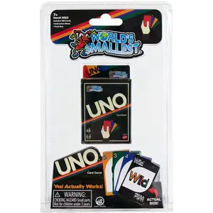 World'S Smallest - Uno Retro Card Game Super Impulse