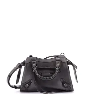 Pre-owned Balenciaga Leather Shoulder Bags Neo Classic City Bag Mini by Rebag