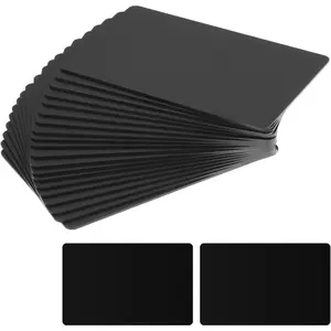 20 count NFC Cards Rewritable NFC Tags NTAG 215 PVC Cards Blank Easy Convenient Programmable NFC Business Card Chip 504 Bytes Memory NFC Tag Compatible with  NFC Enabled Black