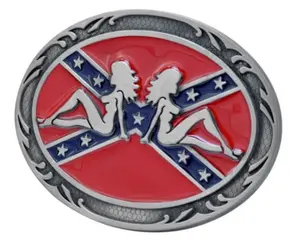 American Flag belt buckle 1276