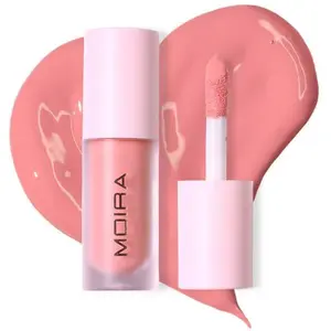 Moira Liquid Blush - Lightweight Buildable Formula for Radiant Glow & Matte Finish - Cruelty-Free Vegan Paraben-Free Sulfates-Free Phthalate-Free Gluten-Free - Cream, Brush