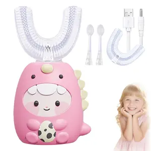 Children's U-shaped electric toothbrush & Magic Foam Texture Painting Kit