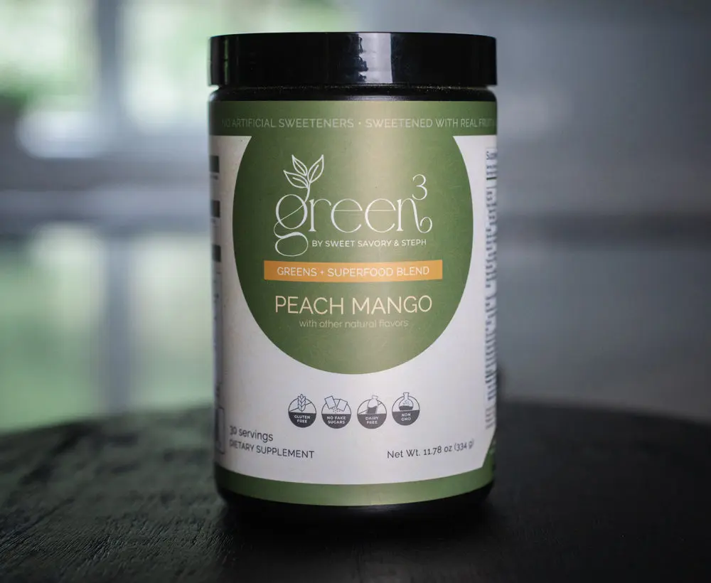 Peach Mango Greens & Superfood Blend