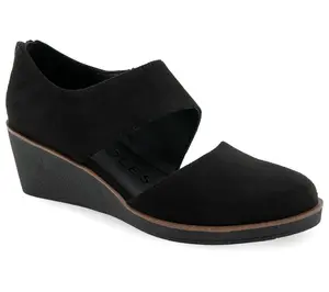 Aerosoles Back Zip Closed Toe Wedge- Beki