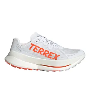 adidas Mens Terrex Agravic Speed Ultra Trail Trail Running Sneakers Shoes - White