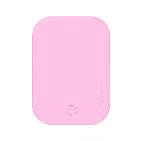 Pink Sugar MagSafe Snap-On Wireless Power Bank - Slim Pack, Compact, Fast-Charging Mobile Chargeable Accessory, Easy to Carry External Battery for iPhone, Girly Tech Gadgets for Women, Travel Use