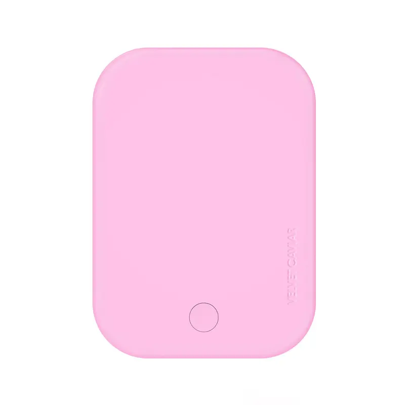 Pink Sugar MagSafe Snap-On Wireless Power Bank - Slim Pack, Compact, Fast-Charging Mobile Chargeable Accessory, Easy to Carry External Battery for iPhone, Girly Tech Gadgets for Women, Travel Use