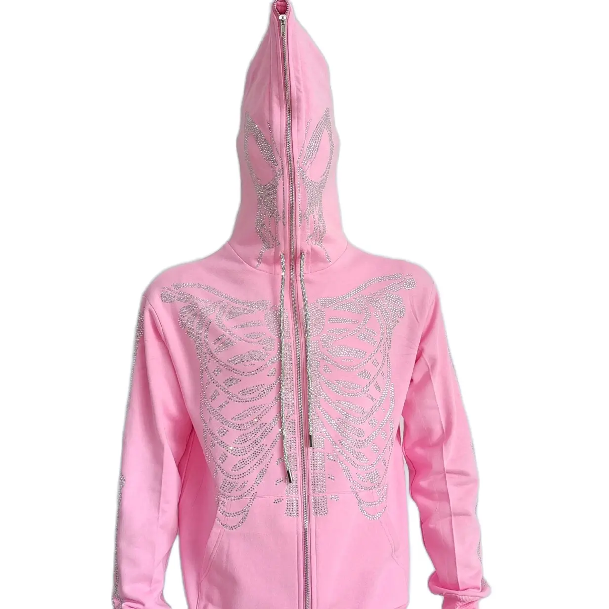 Rhinestone Full Zip