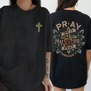 Women's Floral & Letter Print Drop Shoulder Tee, Casual Basic Fitted Half Sleeve Round Neck T-shirt for Summer, Graphic Tees Women, Women's Top for Daily Wear, Womenswear Vintage Moon Print Short Sleeve Tee Social Justice Women's T-shirt