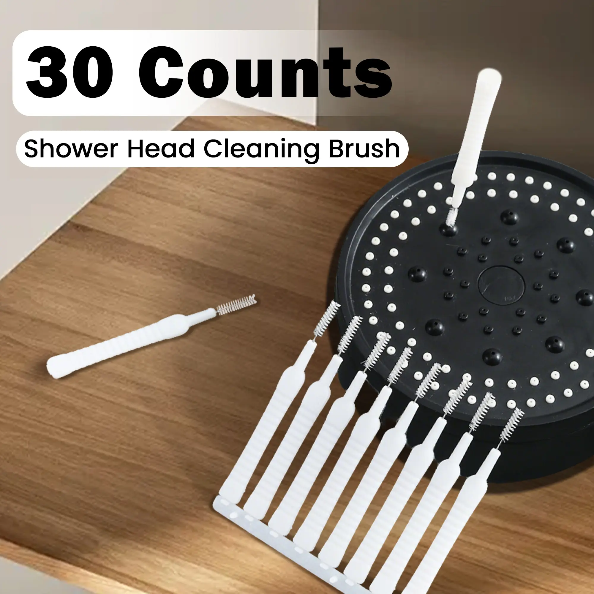 30 Counts Shower Head Cleaning Brush