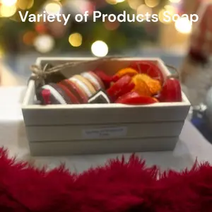 Variety of Products Soap enriched with camel milk,tea tree oil, vitamin E, coco betaina , fruits essential oil.