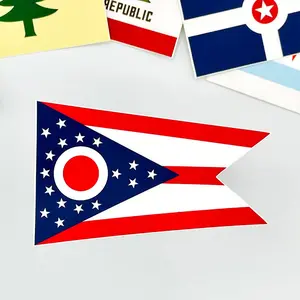 Ohio State Flag Sticker
