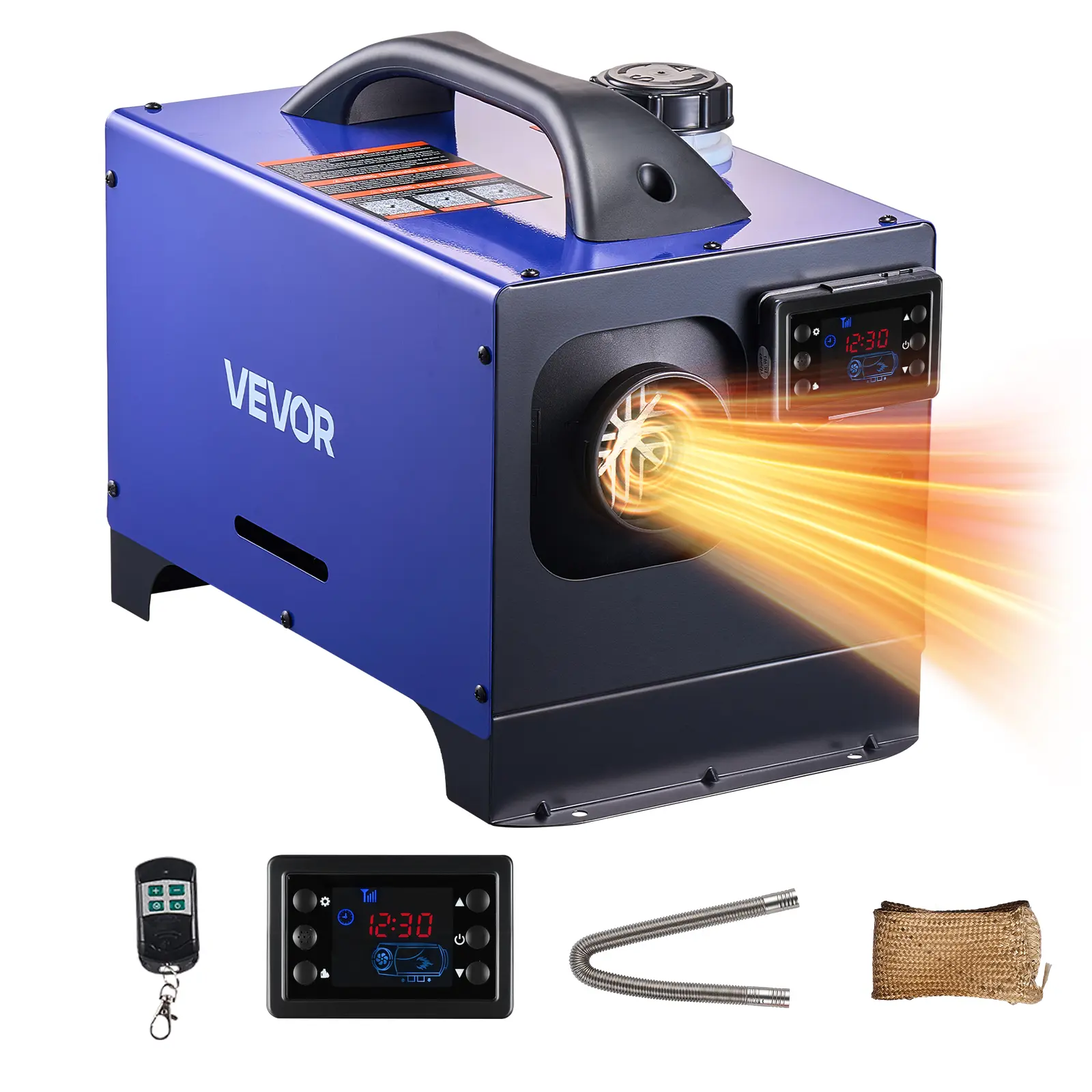 【Summerfinds】VEVOR Diesel Heater,All in One Portable Diesel Air Heater with Remote Control and LCD Display 【Summerfinds】VEVOR Diesel Heater,All in One Portable Diesel Air Heater with Remote Control and LCD Display