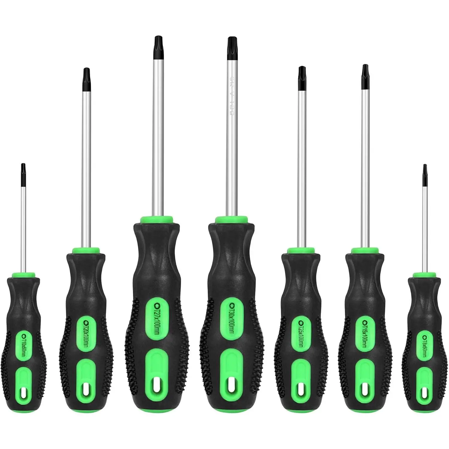 7 count Torx Set T8 to T30 Screwdrivers (7PCS TORX ) 7 count Torx Set T8 to T30 Screwdrivers (7PCS TORX )