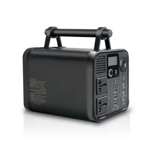 Station, 567Wh Solar Generator 600W Pure Sine Wave AC Outlet for Outdoor Camping (black) rv outdoor   fast charging power bank portable generator