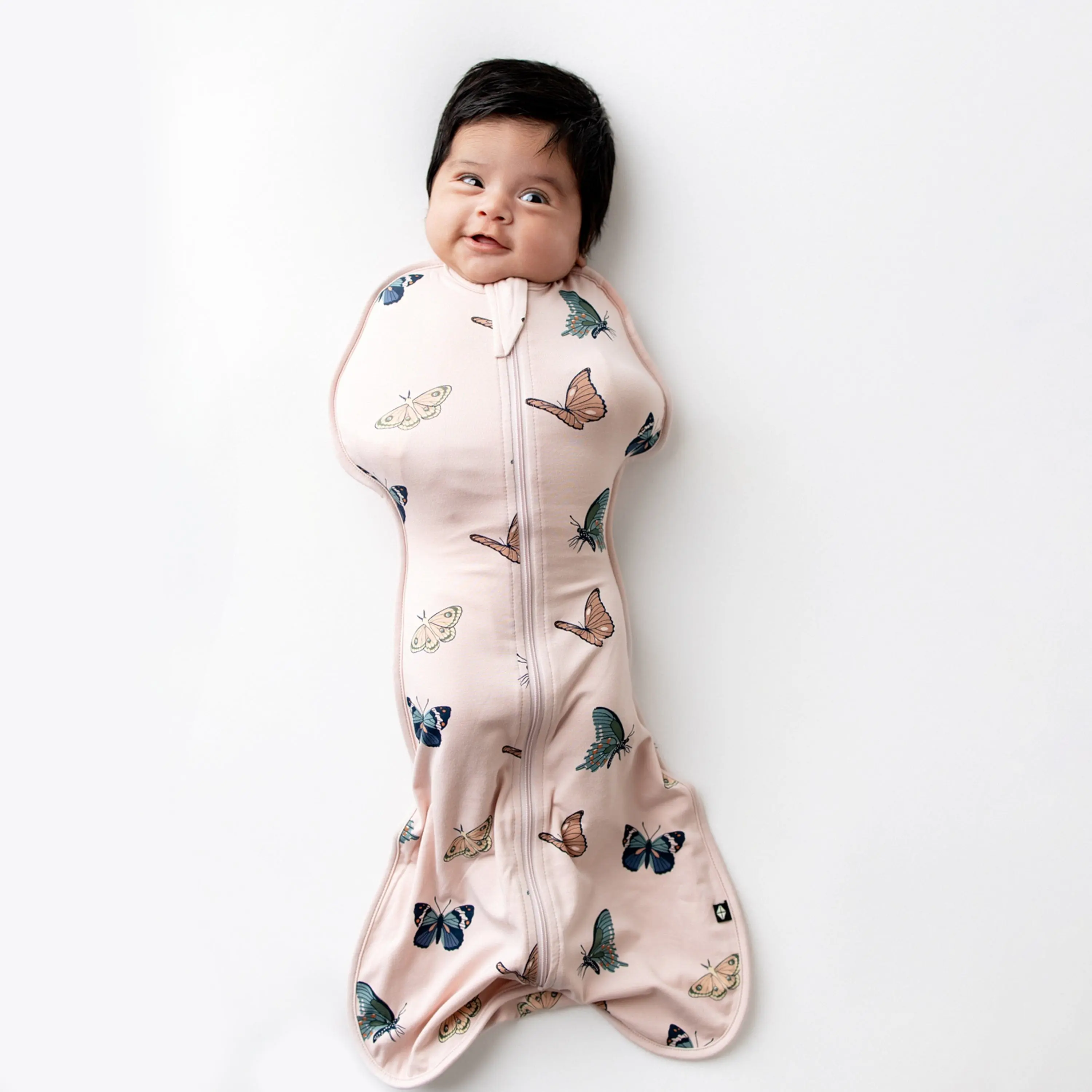 Swaddle Bag in Blush Butterfly 0.5 | Kyte Baby