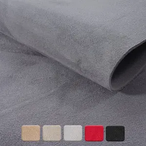 Suede Auto Headliner Fabric 60" W By the Yard With 1/8" Foam Backing, Soft Trimmable Car Roof Repair Replacement, DIY Roof Liner Upholstery Material for Auto Interior, Door Panels, RV, Trucks