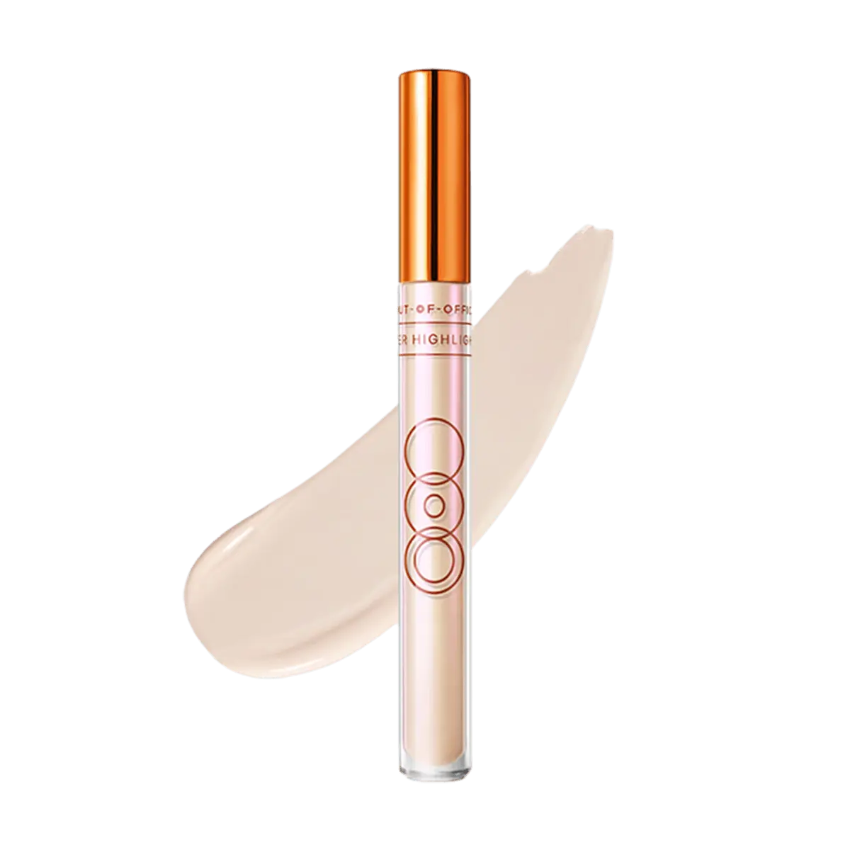 OUT OF OFFICE Highlighter Stick - Liquid Contour & Brightener for Under-Eye & Cheekbone Glow - 3ml Celebrity Favorite