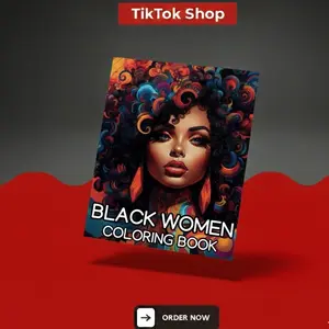 Coloring Book For Black Women | 100 Pages Of Beautiful Black Queens And Melanin Goddesses | Anti Anxiety And Relaxation Self Care |: 50 Beautiful ... Black...