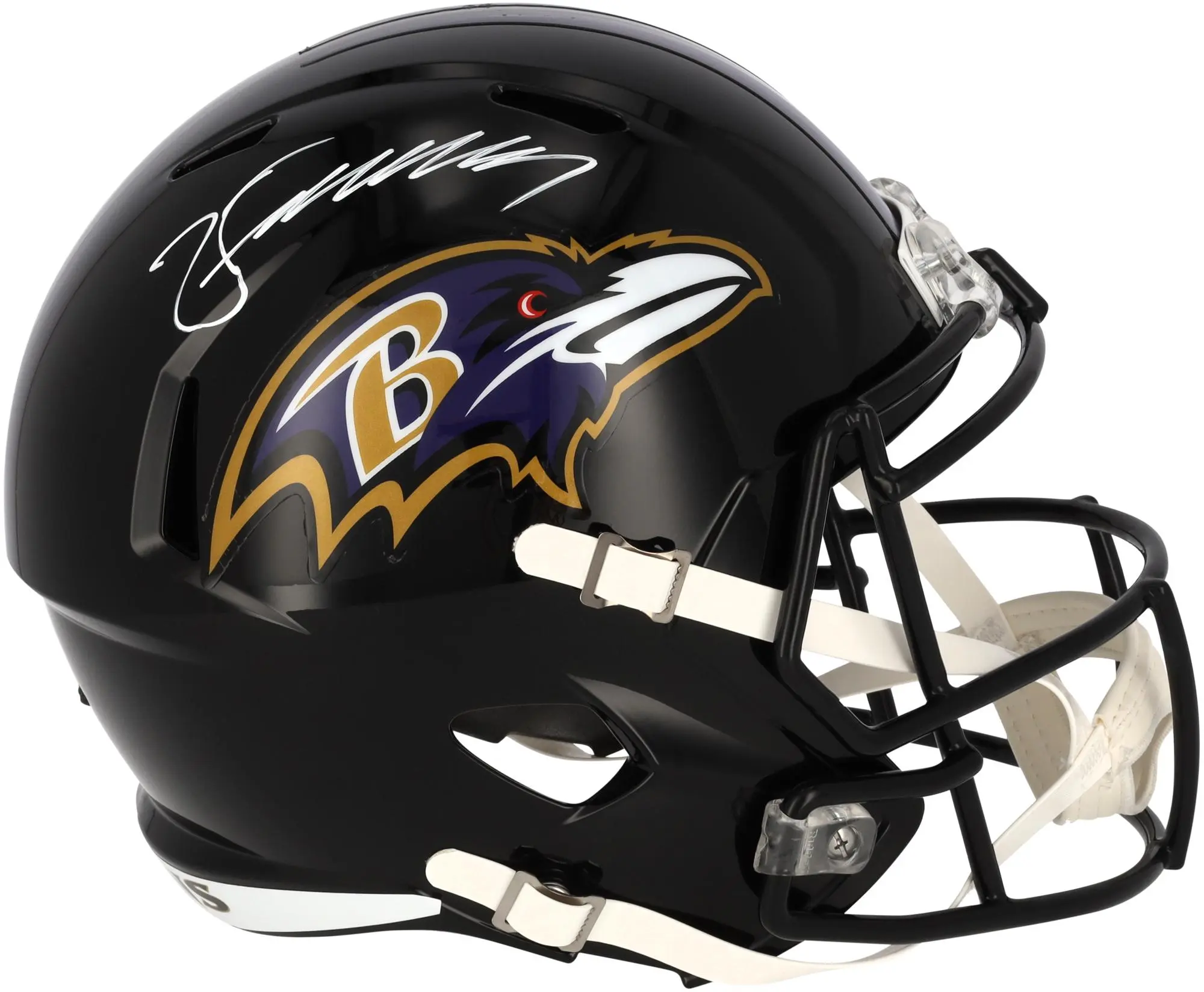 Zay Flowers Baltimore Ravens Autographed Speed Replica Helmet - Fanatics Authentic Certified