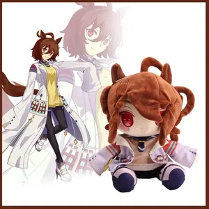 Kawaii Uma Musume Plush Toy Anime Pretty Derby Character Maruzensky Toys Agnes Tachyon Character Doll Birthday Xmas Gift
