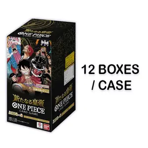 Case One Piece Trading Card Game OP-09 Booster Box The New Emperor Japanese Sealed (each case contains 12 boxes)
