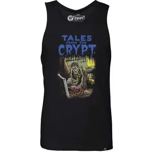 Tales From The Crypt Zombie Rise Men's Black Tank