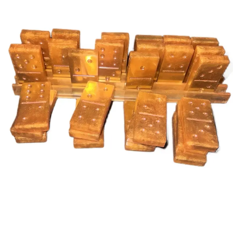 BURNING SAND - Customizable Dominoes – Make Your Game Uniquely Yours!