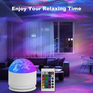 JEYUIN 16-Color Changing Star Projector Light