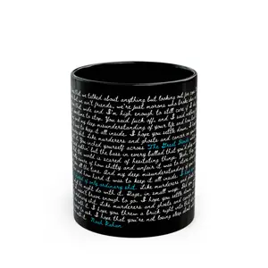 The Great Divide Lyrics Mug