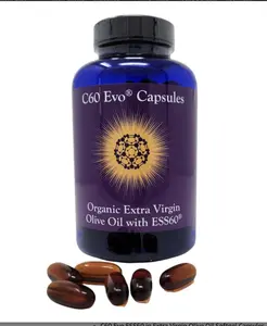 ​C60 EVO’S CAPSULES ESS60 IN ORGANIC VIRGIN OLIVE OIL SOFTGEL CAPSULES Supplement Fitness Edible Healthcare