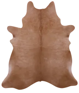 SUPER SALE Light Brown Natural Cowhide Rug - X-Large 7' 3"H x 6' 0"W