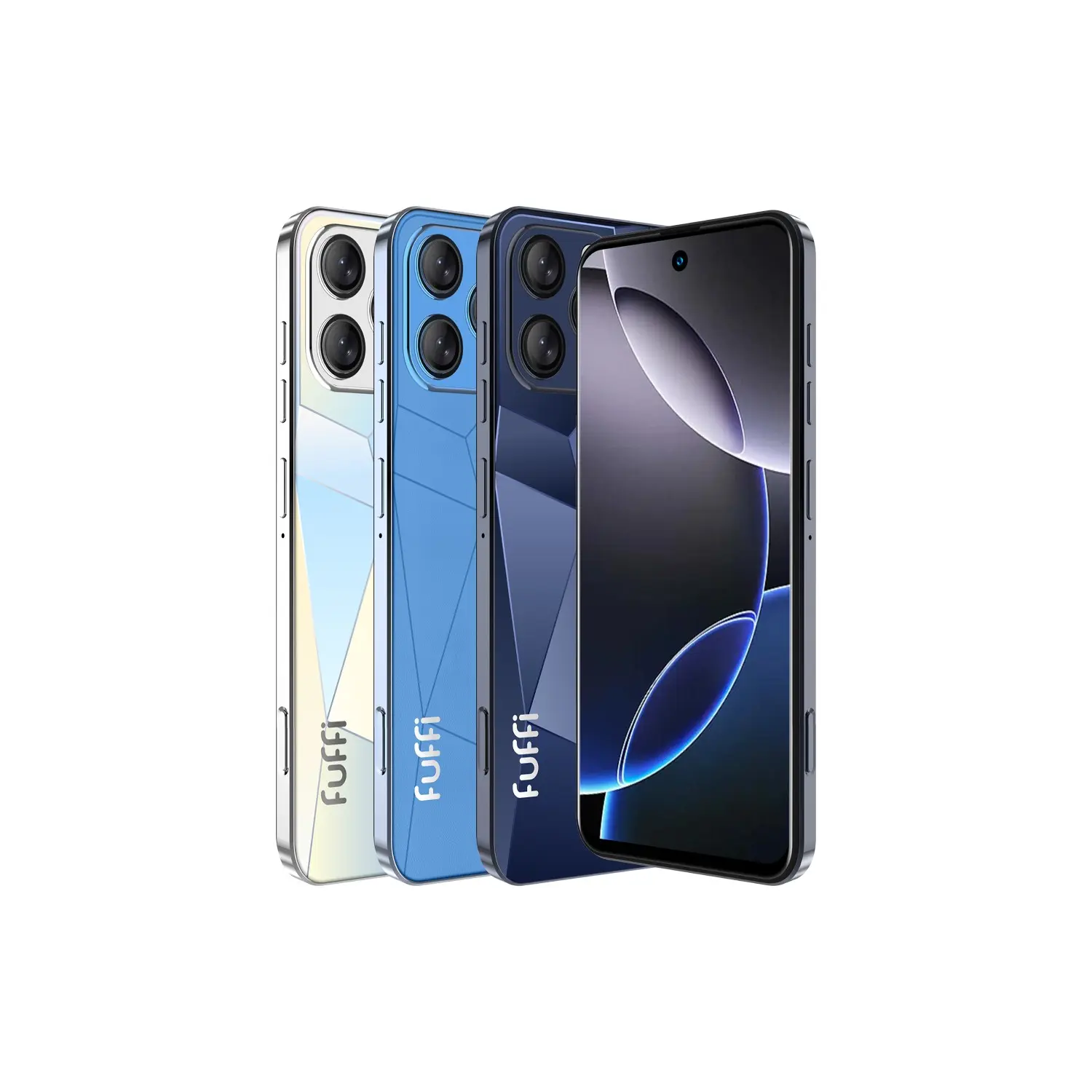 Fuffi Smart Unlock Phone Smartphones 6.56 Inches 4+64GB Memory 8+