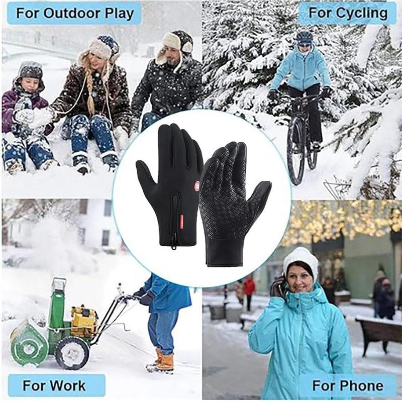 NEW Men and Women Winter Warm Gloves for – Windproof, Waterproof, and Touchscreen-Enabled for Work, Cycling, and Driving NEW Men and Women Winter Warm Gloves for – Windproof, Waterproof, and Touchscreen-Enabled for Work, Cycling, and Driving