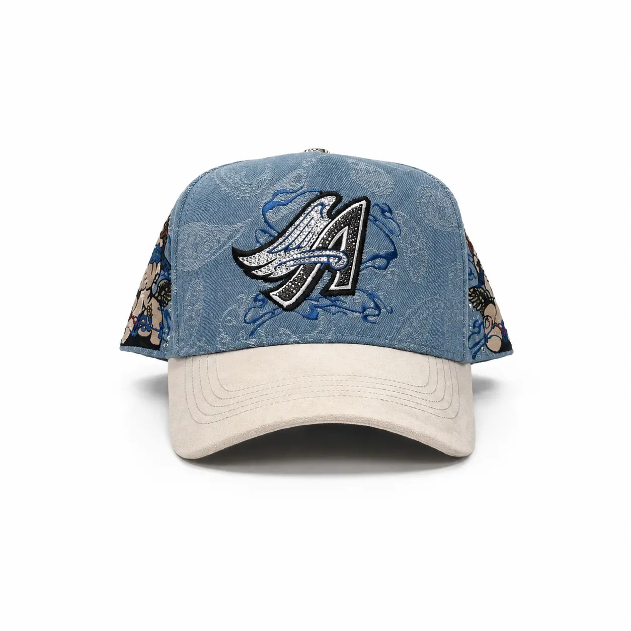 Gorra Adjustable Hat with Suede Visor - Modelo Angel CB-01